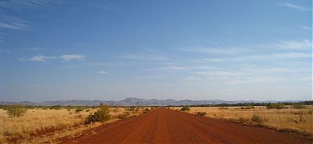 cycle touring, Karijini National Park, Western Australia