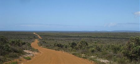 bike touring, Quaalup, Bremer Bay, south coast of Western Australia