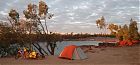 Camping at Rocky Pool